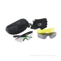 Black New Style Tactical Hunting Airsoft Glasses/Goggles With Changeable Lens GZ8-0024